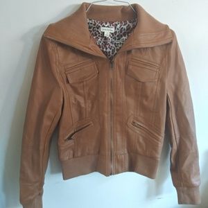 Leather jacket